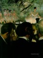 Músicos de la orquesta 1872 Edgar Degas
